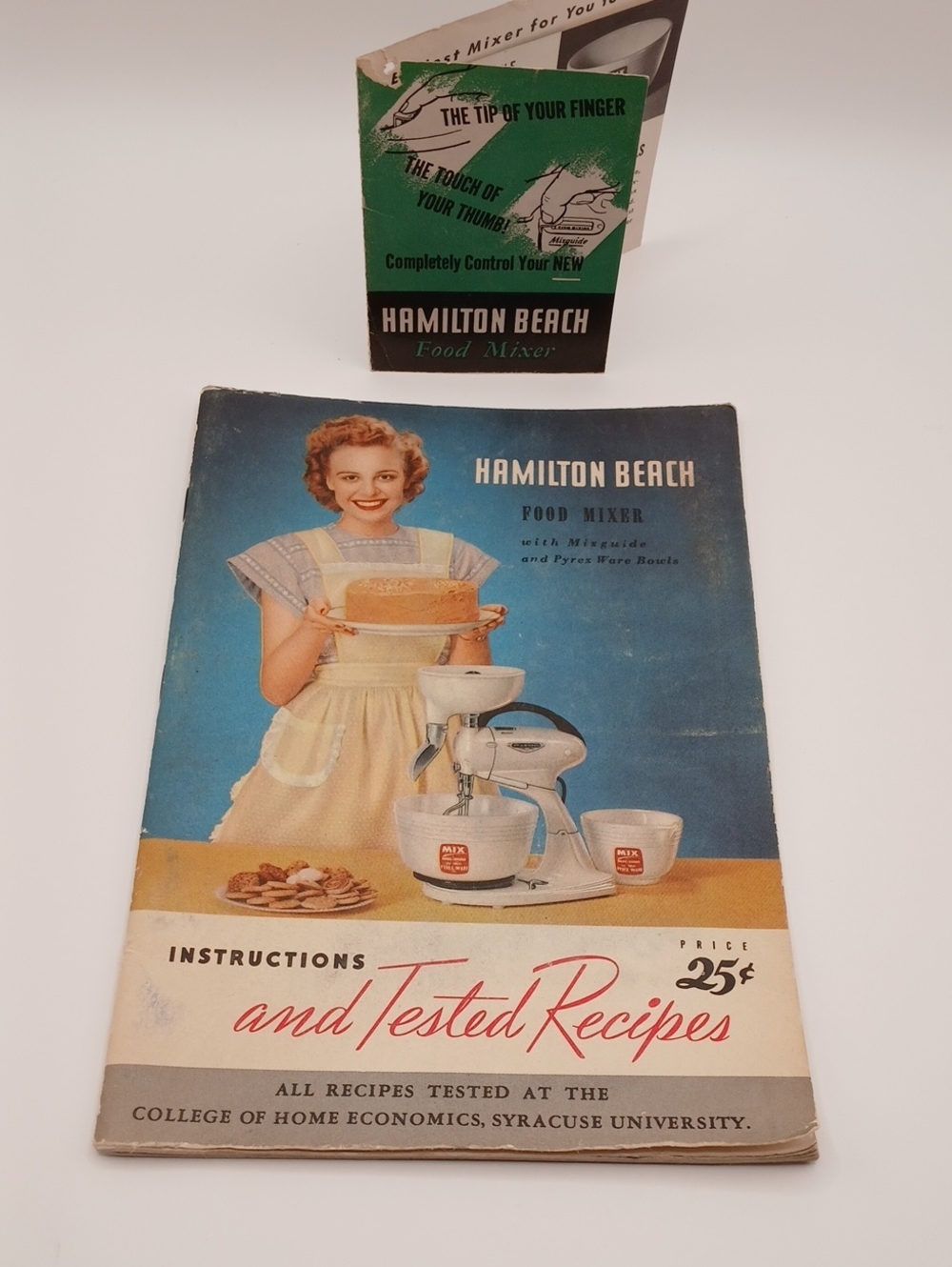 1948 Hamilton Beach Food Mixer Instruction & Recipes Booklet